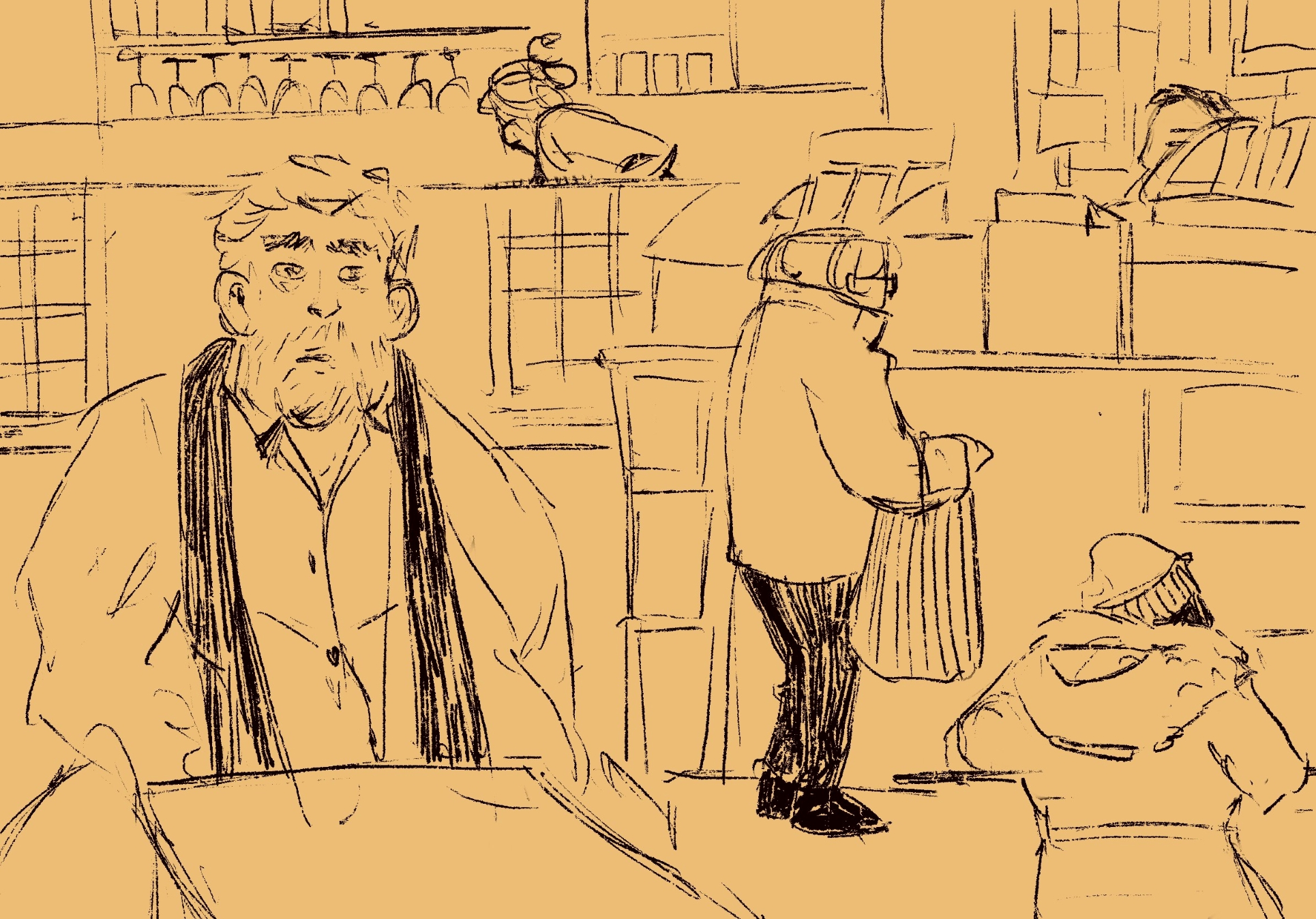 Cafe Sketches
