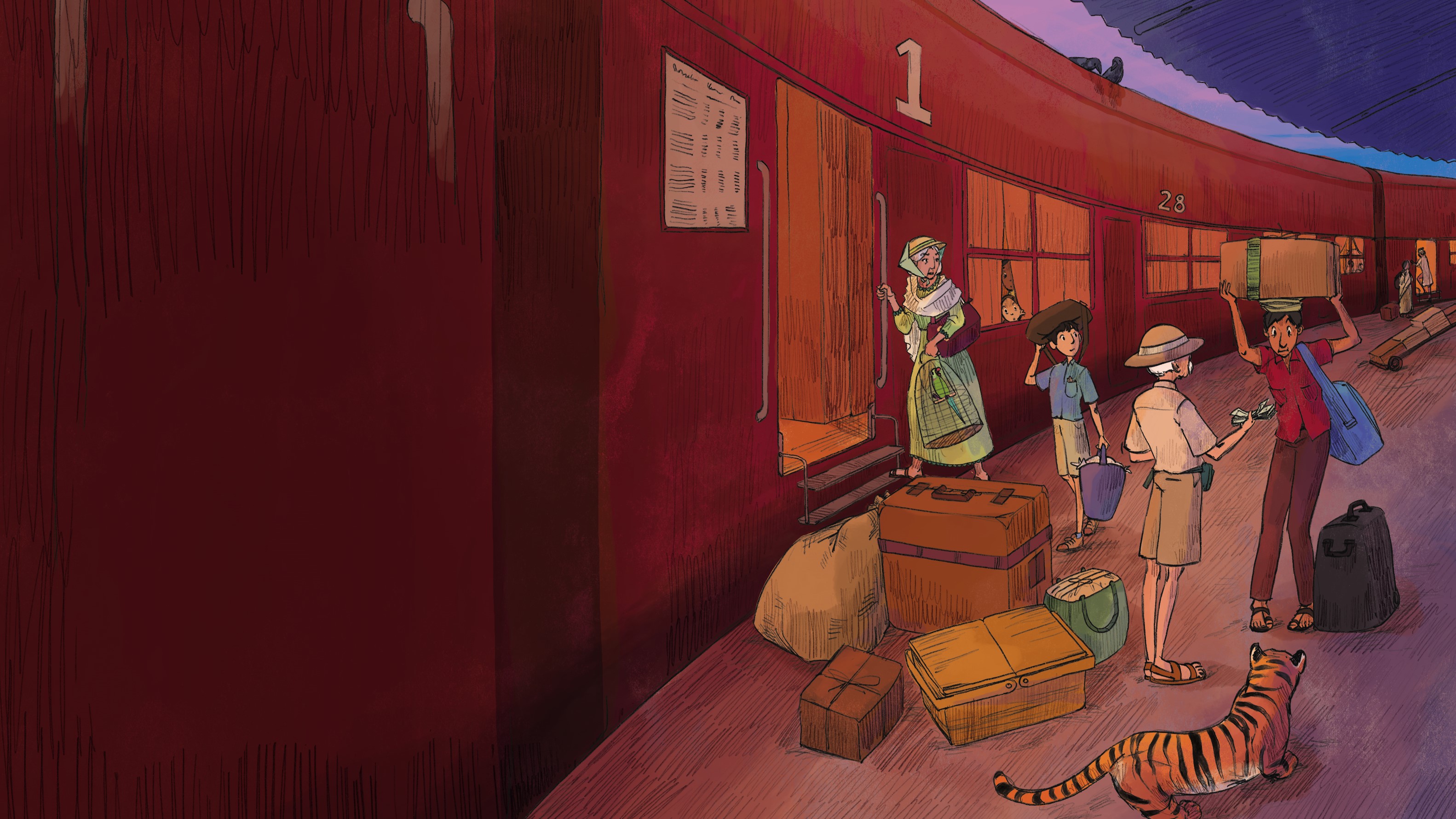 Animals on the Train