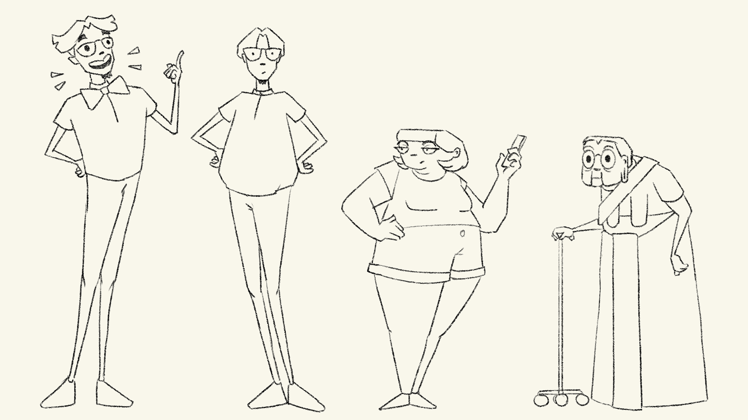 Early Character Lineup